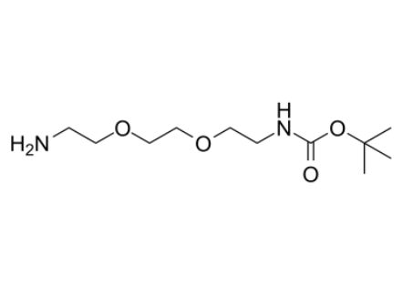 	N-Boc-2,2'-(亚乙二氧基)二乙胺	 
