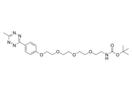 Methyltetrazine-PEG4-NH-Boc	 