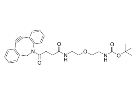 DBCO-PEG1-NH-Boc 