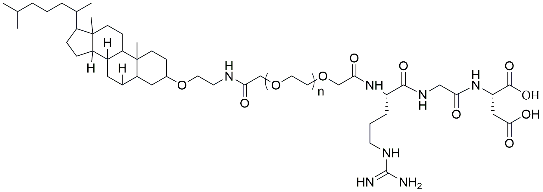 胆固醇-聚乙二醇-RGD，CHOL-PEG-RGD