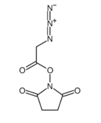 叠氮乙酸 NHS 酯	 