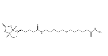 （+）-Biotin-PEG3-Hydrazide