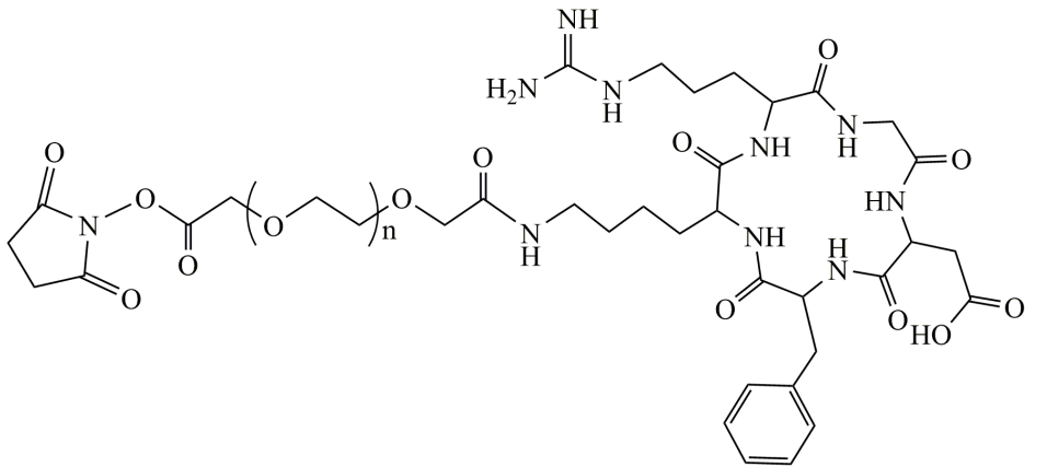 NHS-聚乙二醇-c(RGD)，NHS-PEG2K-cRGD