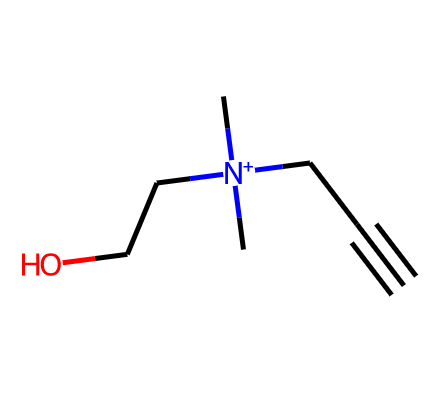N-(2-Hydroxyethyl)-N,N-dimethyl-2-propyn-1-aminium 