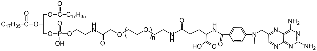 DSPE-PEG2000-MTX，磷脂-聚乙二醇-甲氨蝶呤