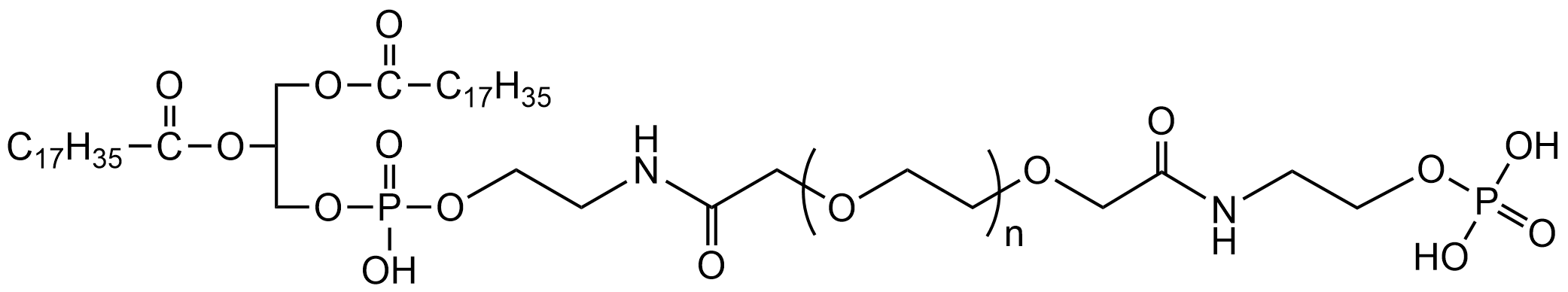 DSPE-PEG2000-Phosphorylethanolamine（磷酸乙醇胺修饰）PE修饰磷脂分子