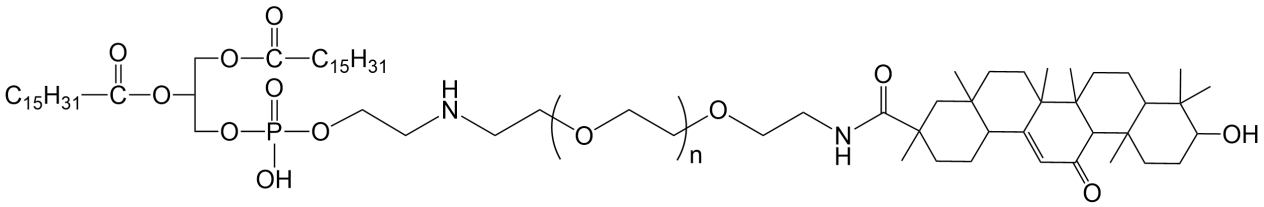 DPPE-PEG-甘草次酸，磷脂PEG甘草次酸
