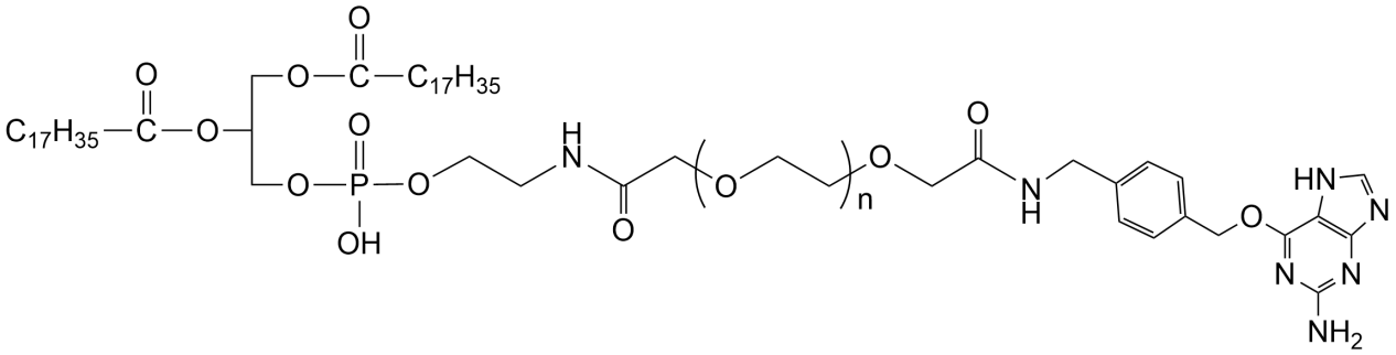 DSPE-PEG-Benzylguanine苄基鸟嘌呤修饰PEG脂质