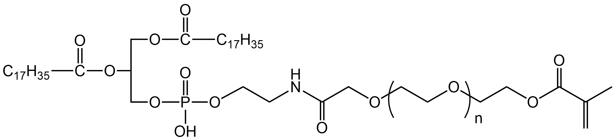 DSPE-PEG-甲基丙烯酸酯，DSPE-PEG-Methacrylate