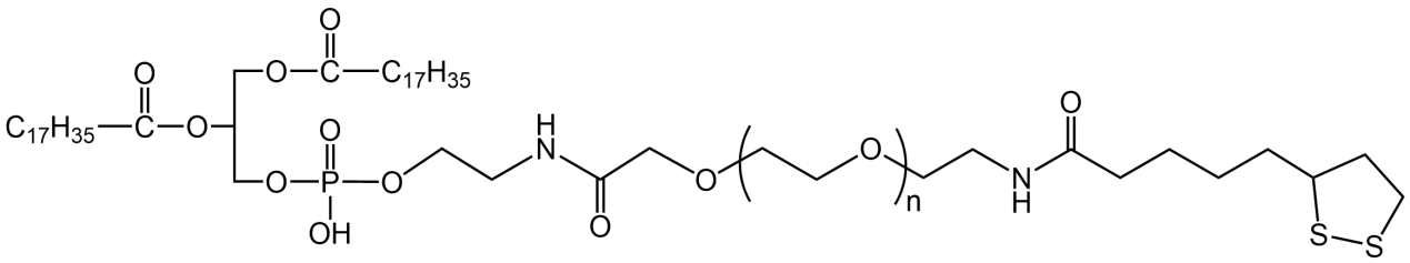 DSPE-PEG-硫辛酸，硫辛酸PEG脂质