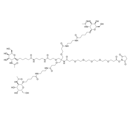 Tri-GalNAc-NHS ester 