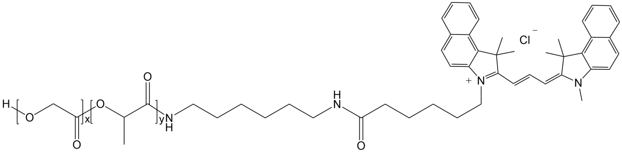 PLGA-CY3.5，聚乳酸-羟基乙酸-CY3.5