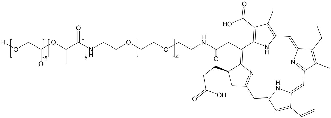 PLGA-PEG-Ce6，PLGA--聚乙二醇-二氢卟吩