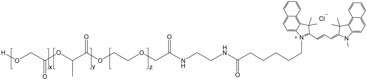PLGA-PEG-CY3.5，聚乳酸-羟基乙酸-聚乙二醇-CY3.5
