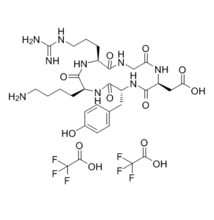 	环(RGDyK)三氟乙酸盐 