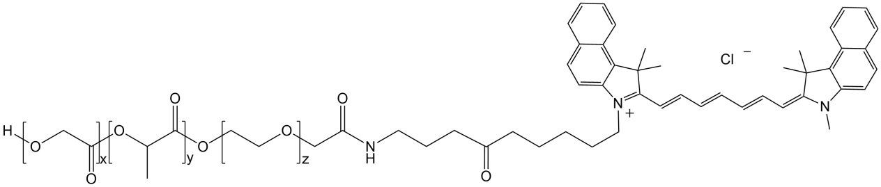 PLGA-PEG-CY7.5，聚乳酸-羟基乙酸-聚乙二醇-CY7.5