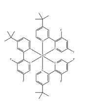 fac-Ir[d-F(p-t-Bu)ppy]₃