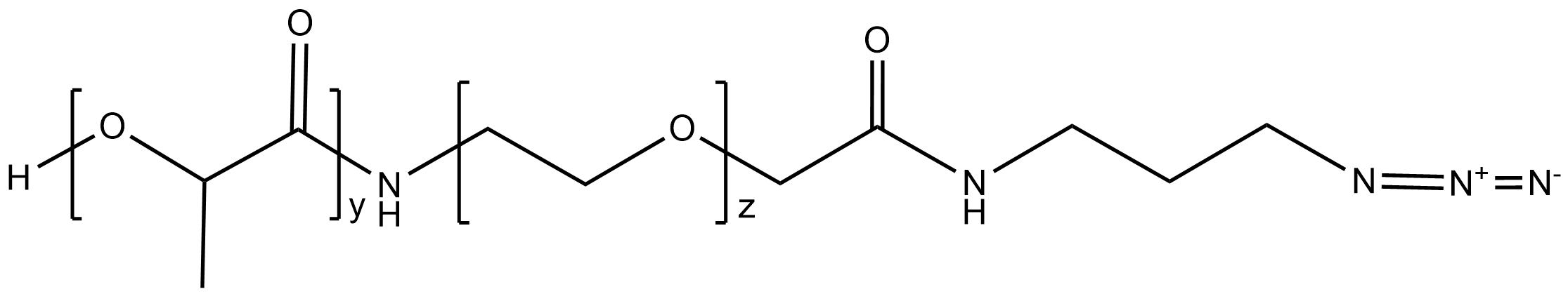 PLA-PEG-N₃，聚乳酸-聚乙二醇-叠氮