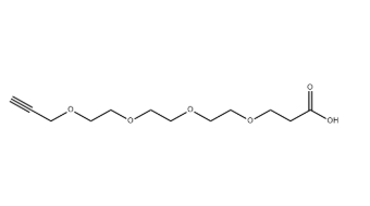 Propyne-PEG3-CH2CH2COOH