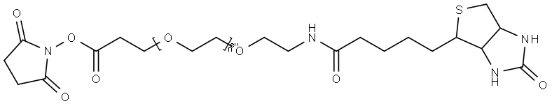 Biotin-PEGn-NHS ester