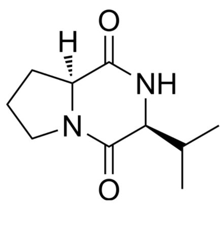 	Cyclo(-Pro-Val) 