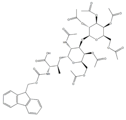 Fmoc-L-Thr[alpha-(Gal-beta(1-3)-GalNAc)]-OH peracetate