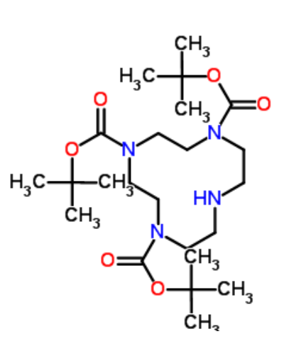 1,4,7-三叔丁氧羰基-1,4,7,10-四氮杂环十二烷	 