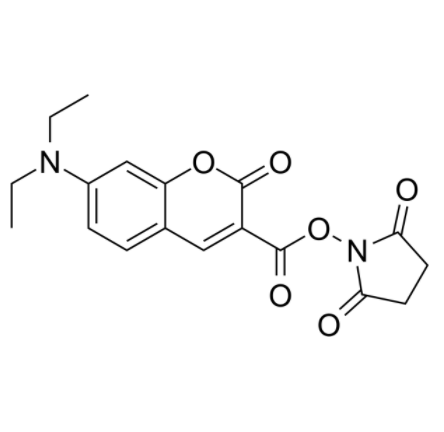 7-(二乙氨基)香豆素-3-羧酸 N-琥珀酰亚胺酯 