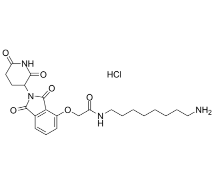 Thalidomide-O-amido-C8-NH2 hydrochloride 