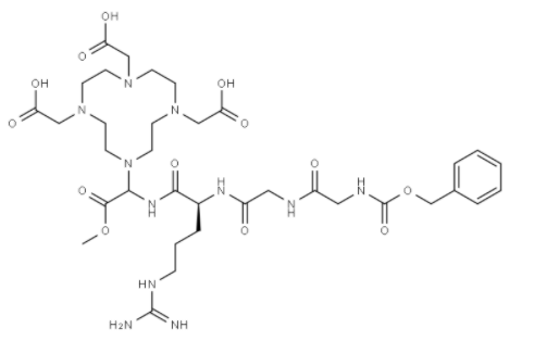 Heptapeptide Z-GGRDOTA 