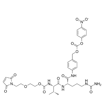 Maleimide-PEG2-Val-Cit-PABA-PNP