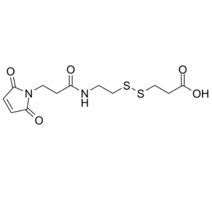 Mal-NH-ethyl-SS-propionic acid 