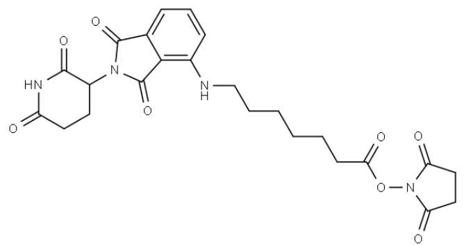 Pomalidomide-C6-NHS ester Pomalidomide-C6-NHS ester