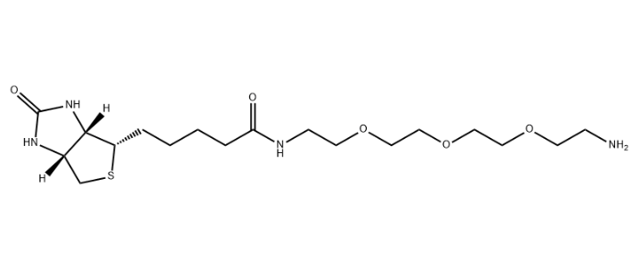 Biotin-PEG3-NH2，CAS: 359860-27-8