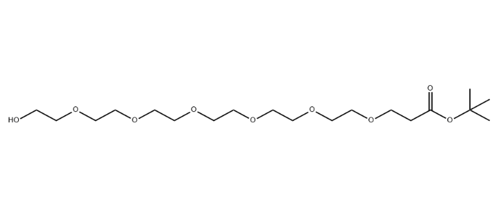 Hydroxy-PEG6-t-butyl ester，361189-64-2