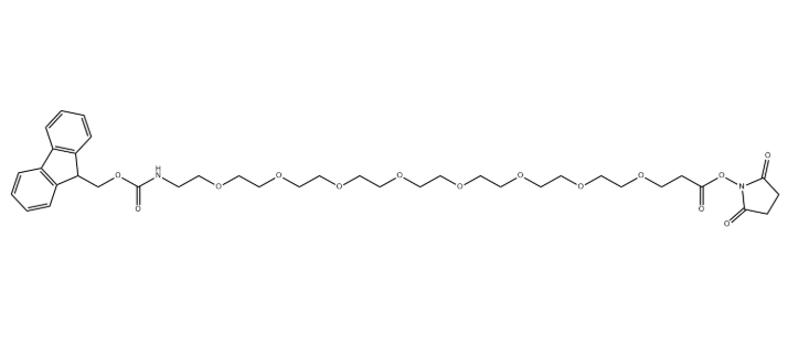 FMOC-PEG8-NHS，1334170-03-4