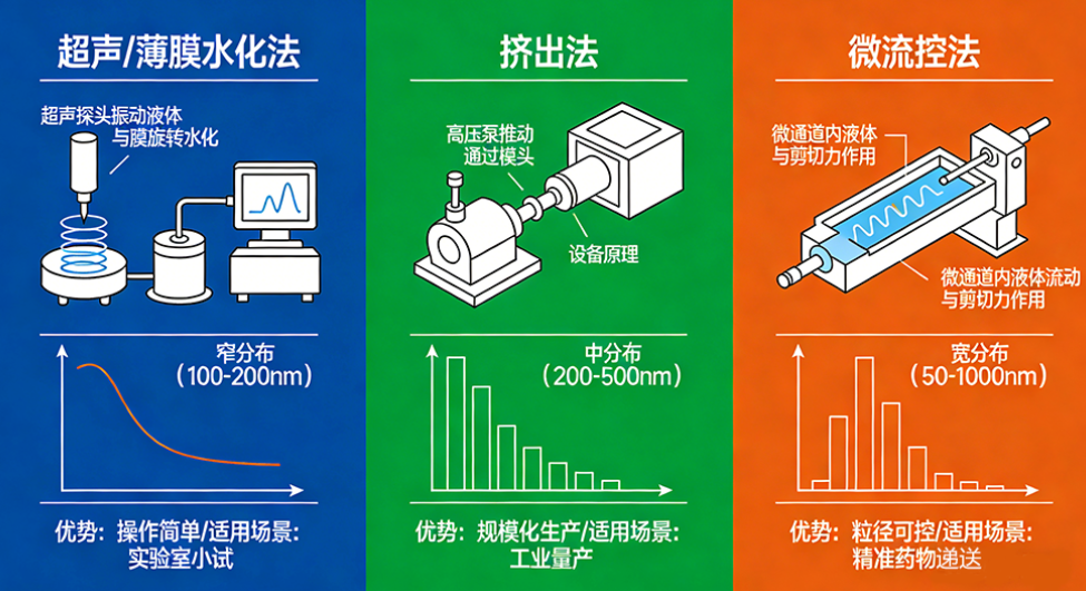 脂质体成熟制备工艺 脂质体成熟制备工艺