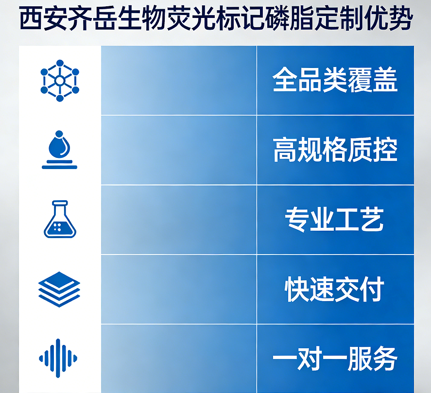 荧光标记磷脂定制优势 荧光标记磷脂定制优势