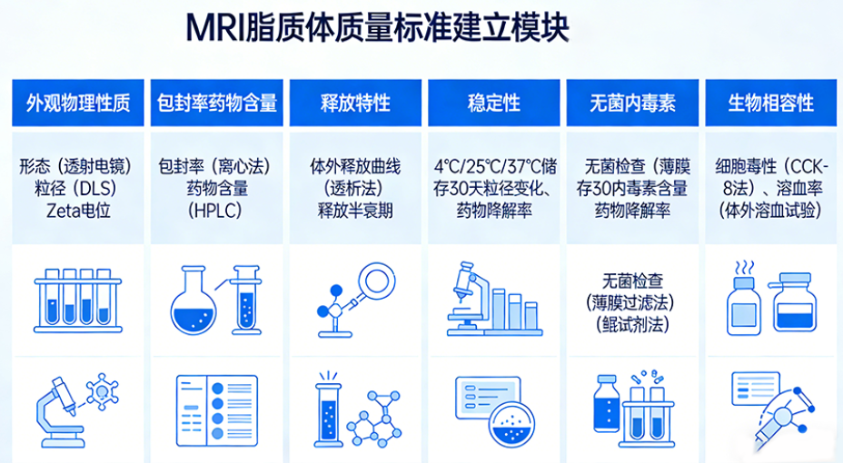 脂质体质量标准建立