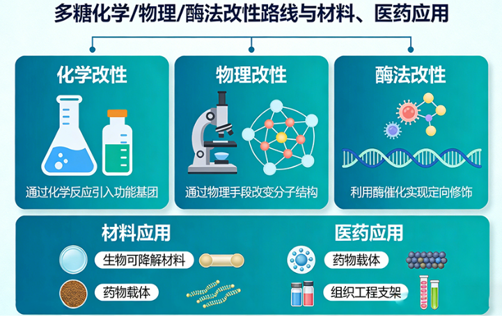 多糖修饰的应用 多糖修饰的应用