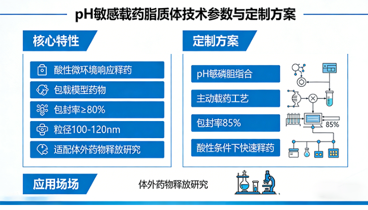 pH敏感载药脂质体