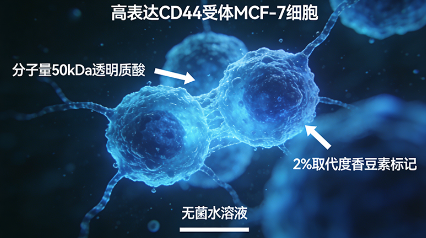 香豆素标记透明质酸（Coumarin-HA）