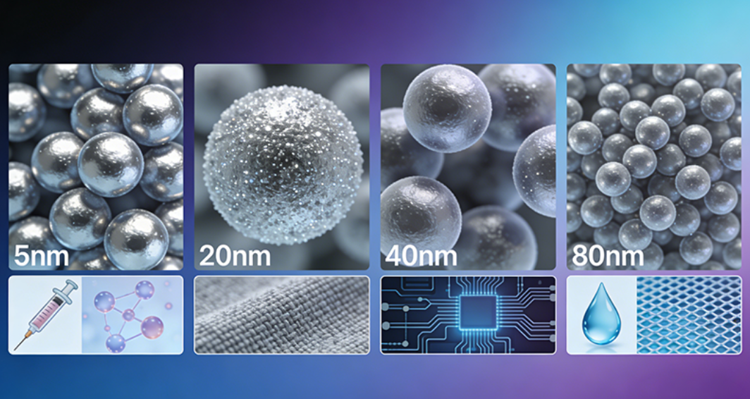 不同粒径纳米银定制