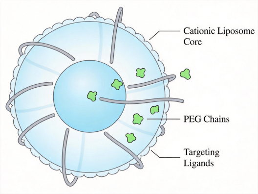 叶酸靶向阳离子脂质修饰定制