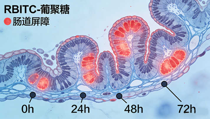 RBITC-葡聚糖肠道屏障长期示踪 RBITC-葡聚糖肠道屏障长期示踪