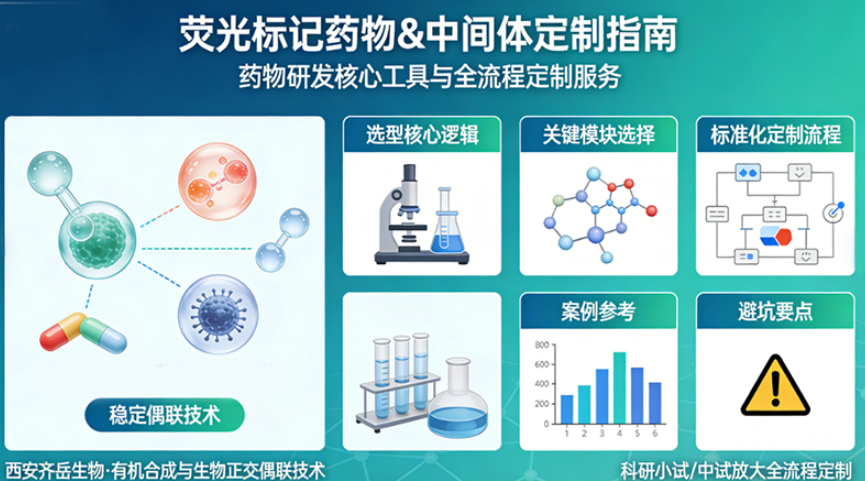荧光标记药物&中间体