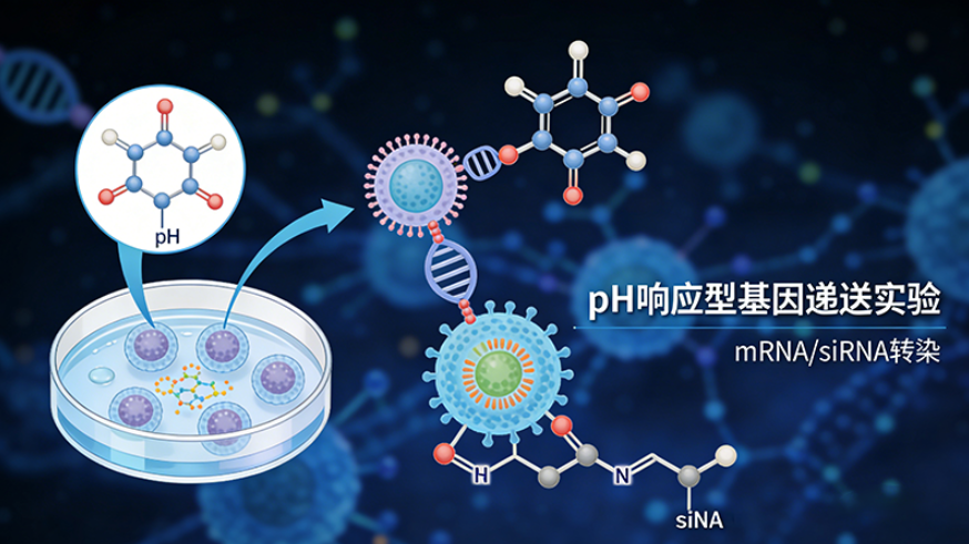 pH响应型基因递送实验(mRNA/siRNA转染) pH响应型基因递送实验(mRNA/siRNA转染)