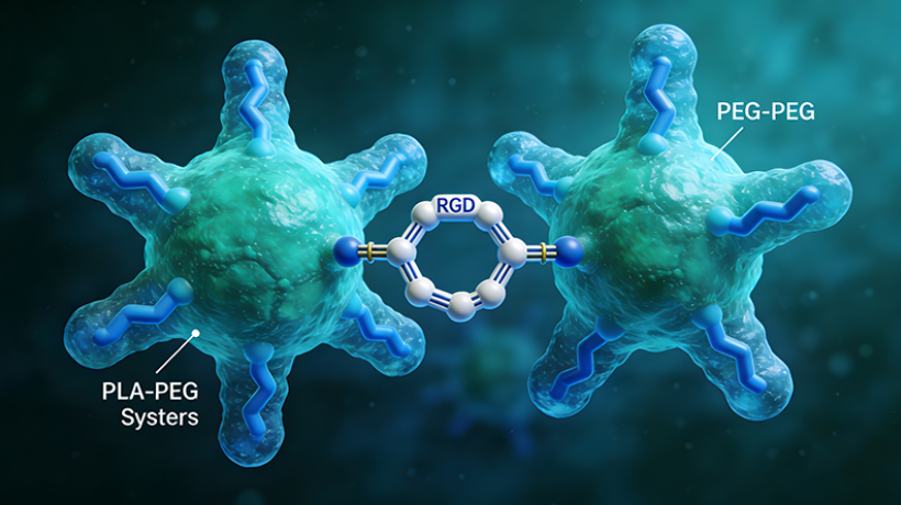 环状RGD肽修饰星形PLA-PEG胶束
