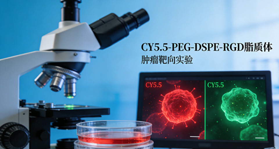 肿瘤靶向CY5.5-PEG-DSPE-RGD脂质体