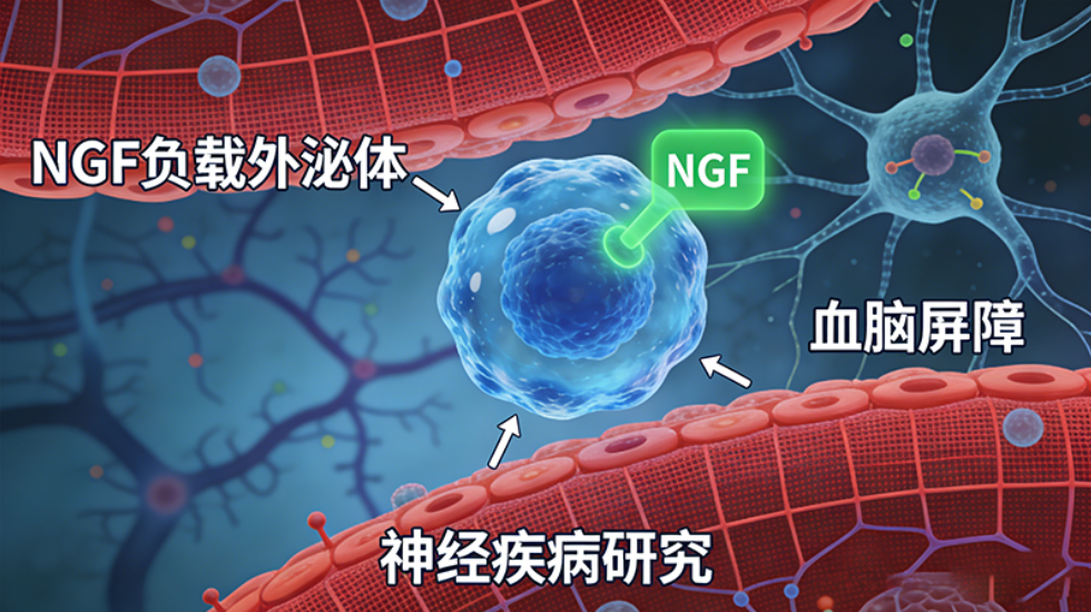 穿越血脑屏障的NGF负载外泌体定制（适配神经疾病研究）